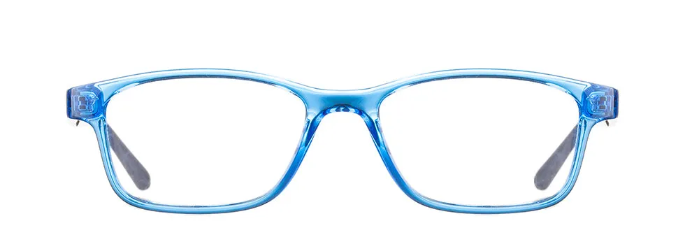 Loris Kids Unbreakable Flexible Bendable Rectangle TR90 Eyeglasses, K-208