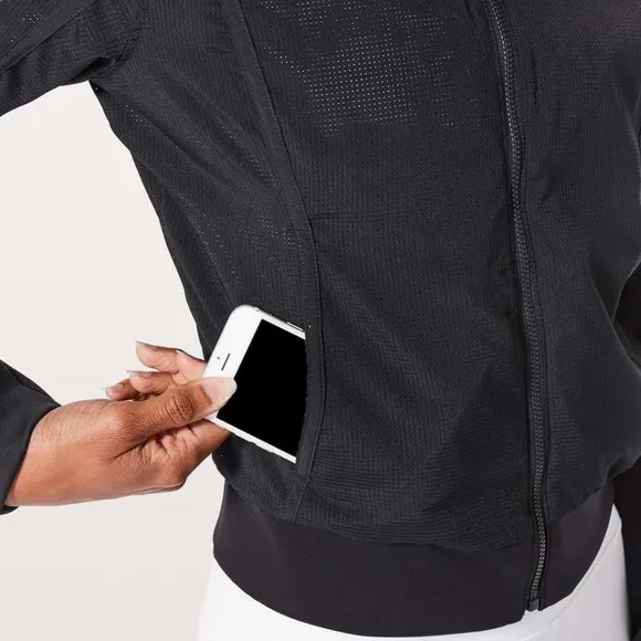 Lululemon Reversible Bomb Around Jacket size 10