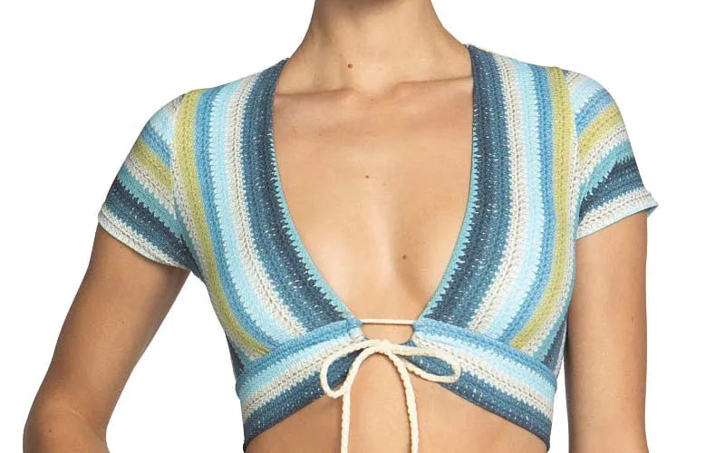 Lyra T Shirt-Lyra High Waist Bikini ::RET