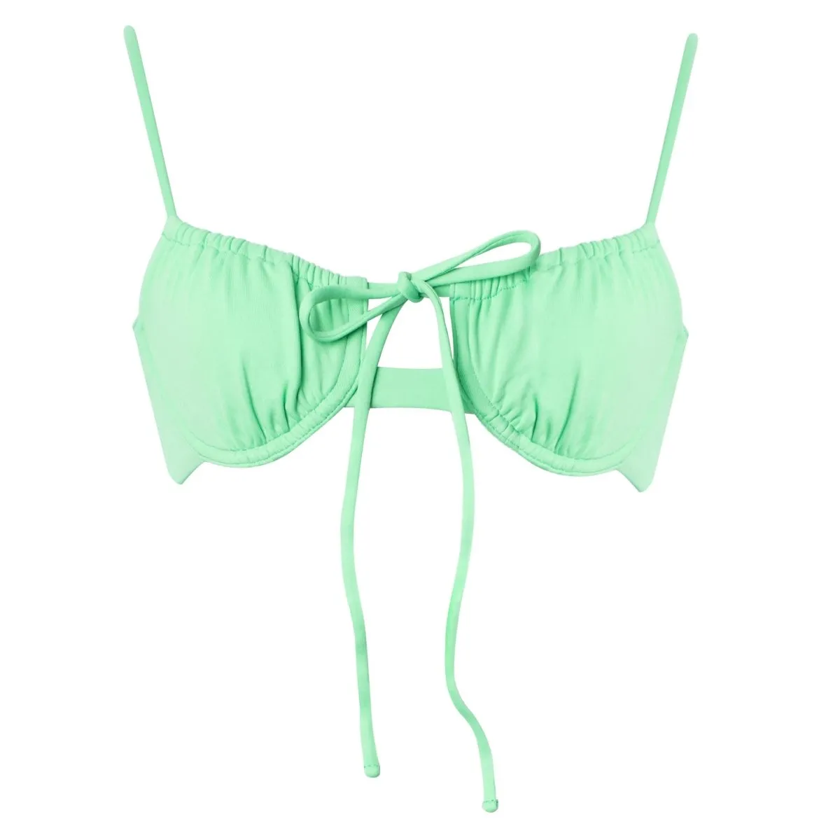 Mar Profundo - Menta -  Bikini Top