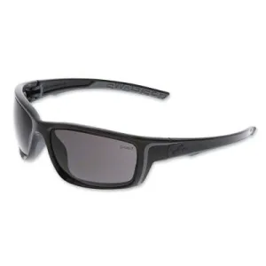 MCR Safety Swagger® SR4 Safety Glasses, Polycarbonate, AF/Anti-Scratch Lens, Black, SR422PF