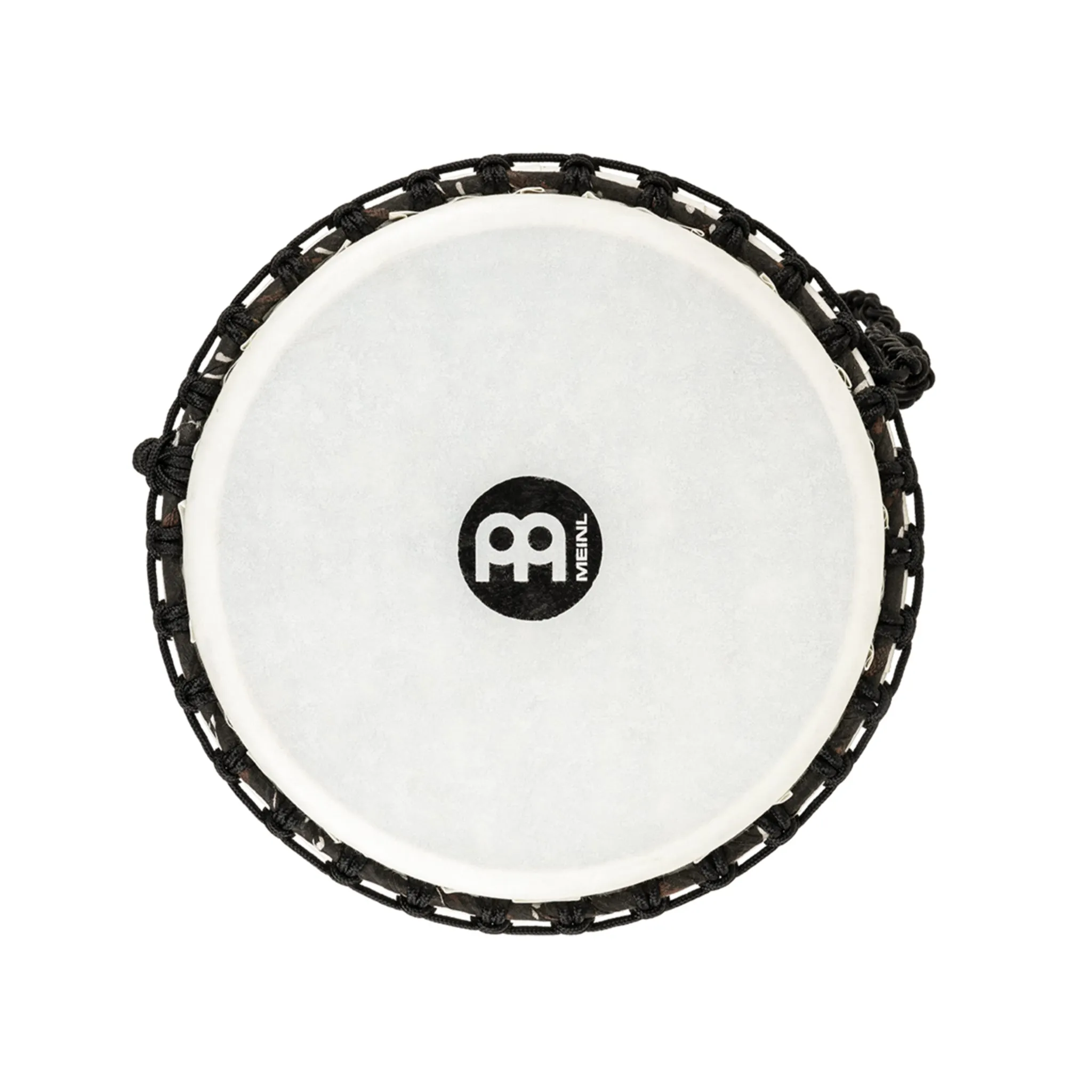 MEINL Percussion PADJ6-L-F 12inch Rope Tuned Travel Series Djembe, Synthetic Head, Kanga Sarong