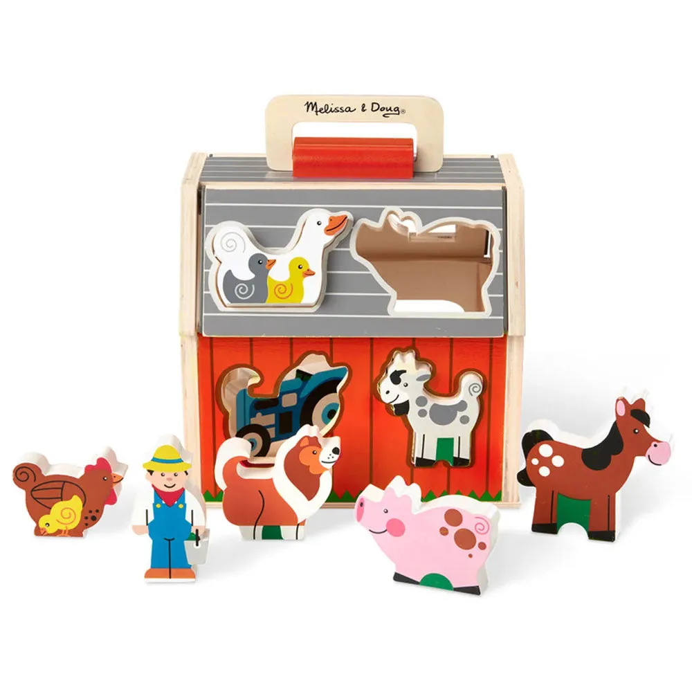 Melissa and Doug - Take Along Sorting Barn