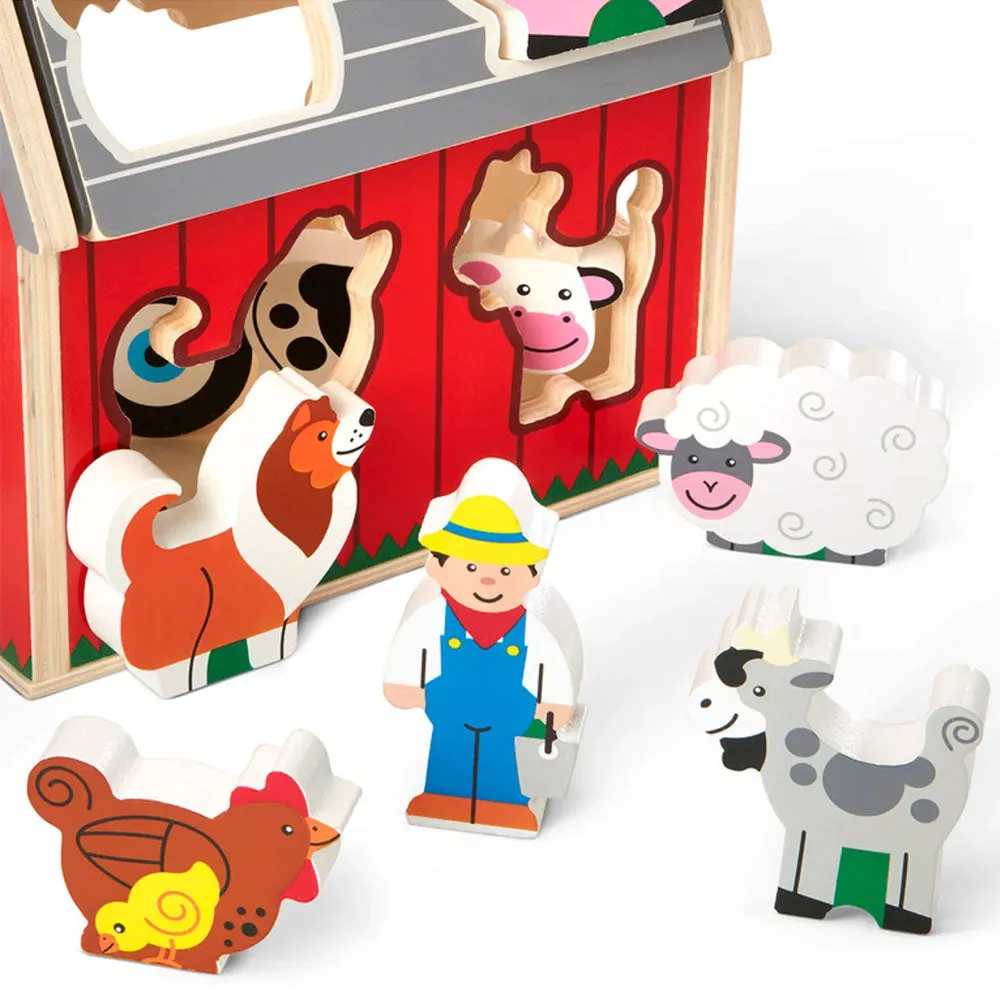 Melissa and Doug - Take Along Sorting Barn