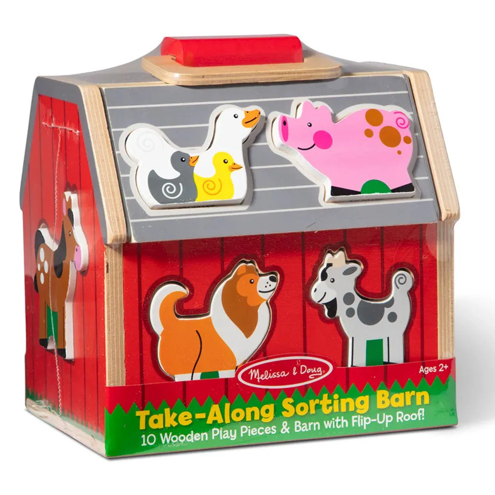 Melissa and Doug - Take Along Sorting Barn