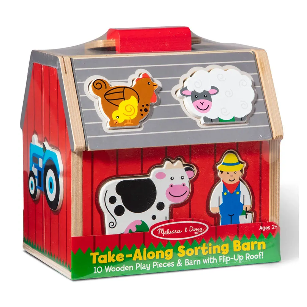 Melissa and Doug - Take Along Sorting Barn