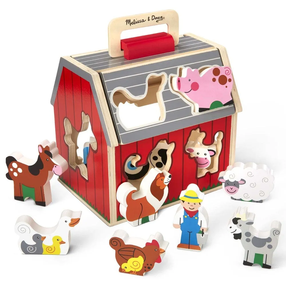 Melissa and Doug - Take Along Sorting Barn