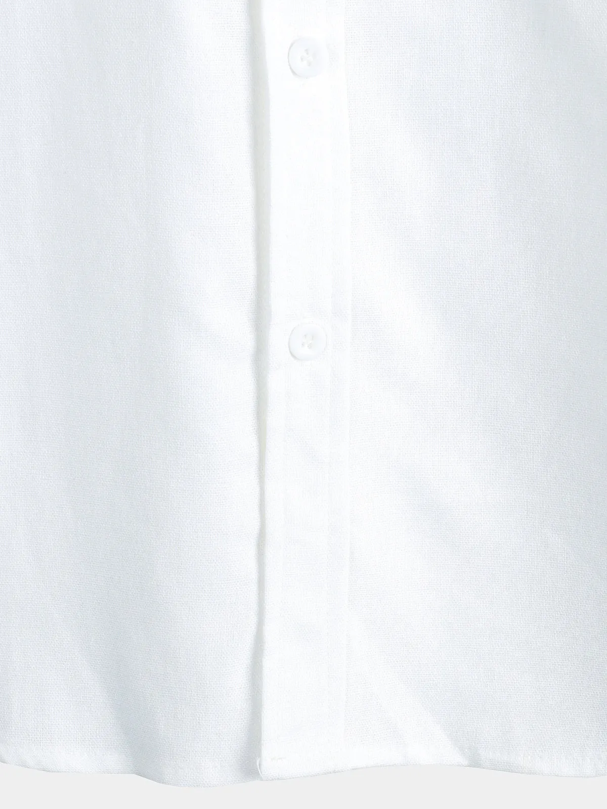 Men's Cotton & Linen Chest Pockets Solid Color Short Sleeve Shirt