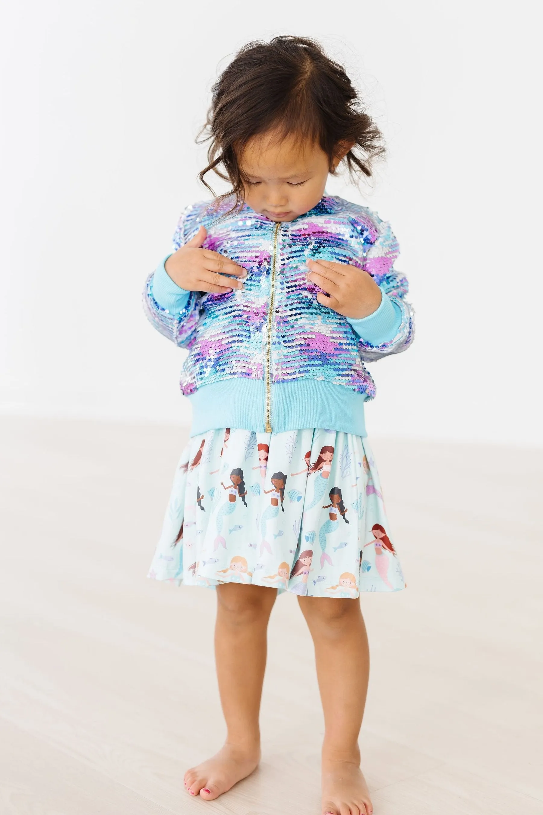 Mermaid Flip Sequin Jacket