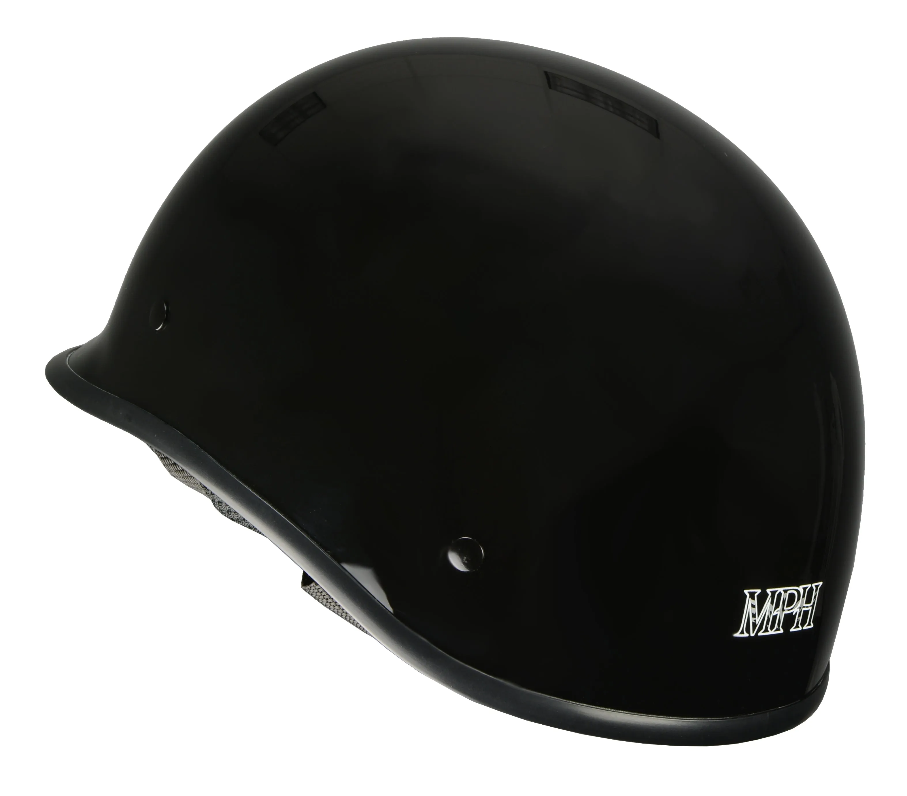 Milwaukee Performance MPH Derby Helmet -  Shiny Black