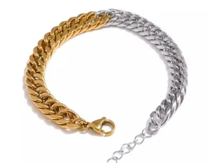 Mix Stainless Steel Bracelet 400-04 | Erika Williner Designs