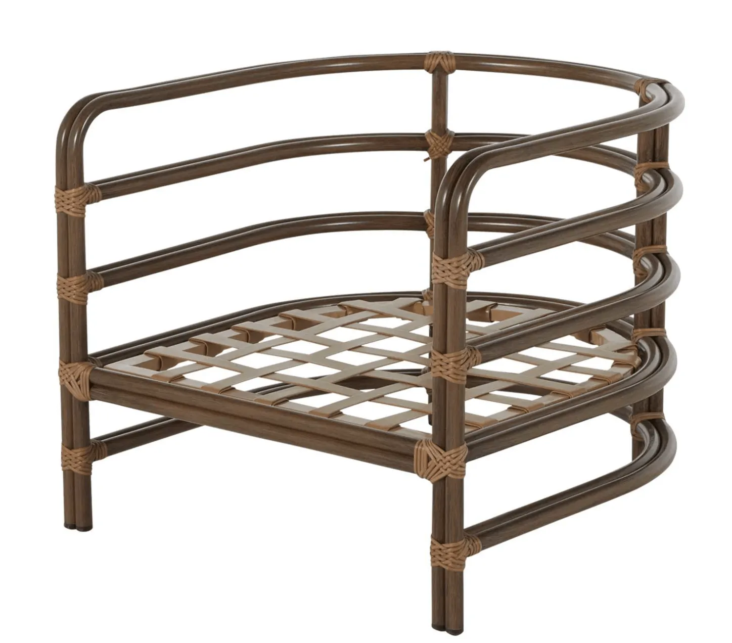 Monaco Lounge Chair - Barrel Back