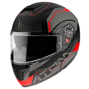 MT ATOM SV [QUARK MATT BLACK/FLURO ORANGE] 56 S