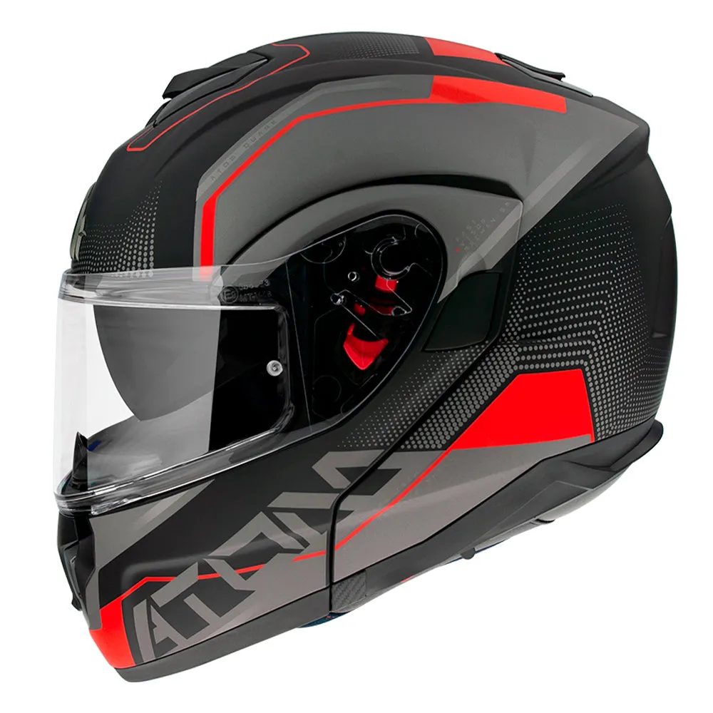 MT ATOM SV [QUARK MATT BLACK/FLURO ORANGE] 56 S