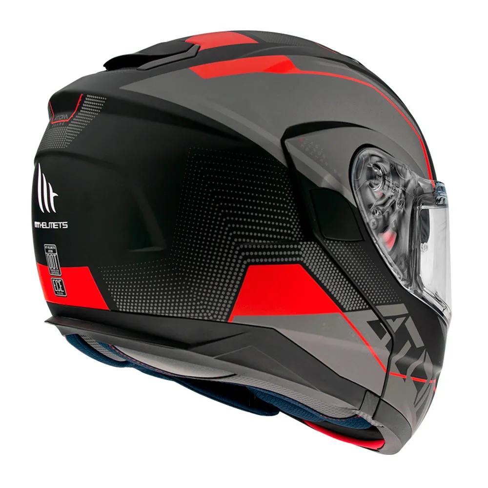 MT ATOM SV [QUARK MATT BLACK/FLURO ORANGE] 56 S