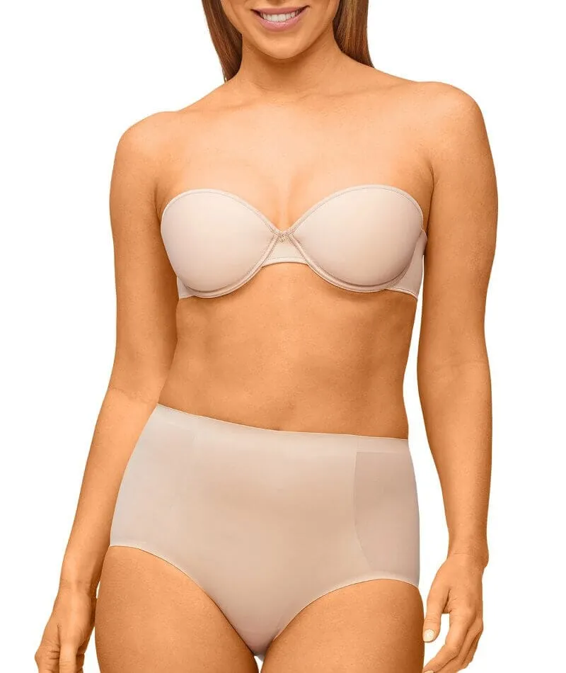 Nancy Ganz Body Light Spacer Strapless Bra - Warm Taupe