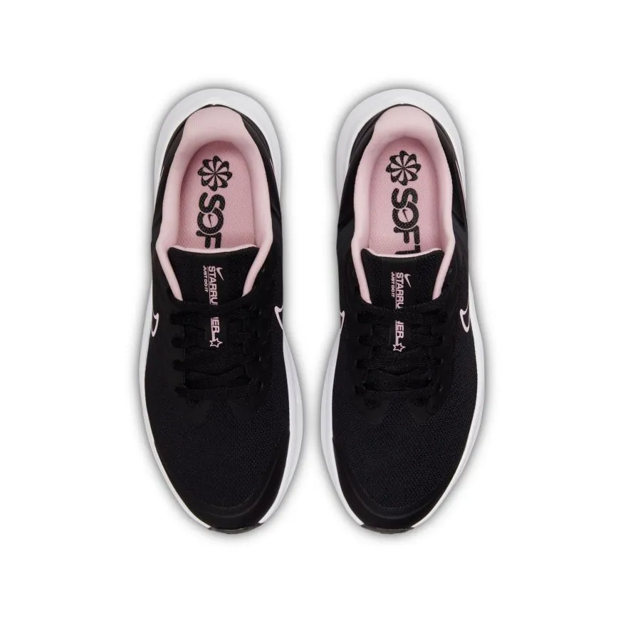 Nike Black/Smoke Grey Star Runner 3 Youth Sneaker