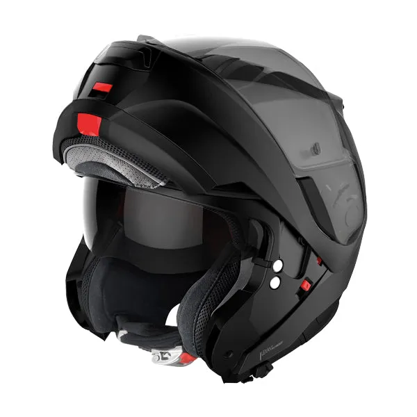 Nolan N100-6 N-Com Flip Face Helmet - flat black