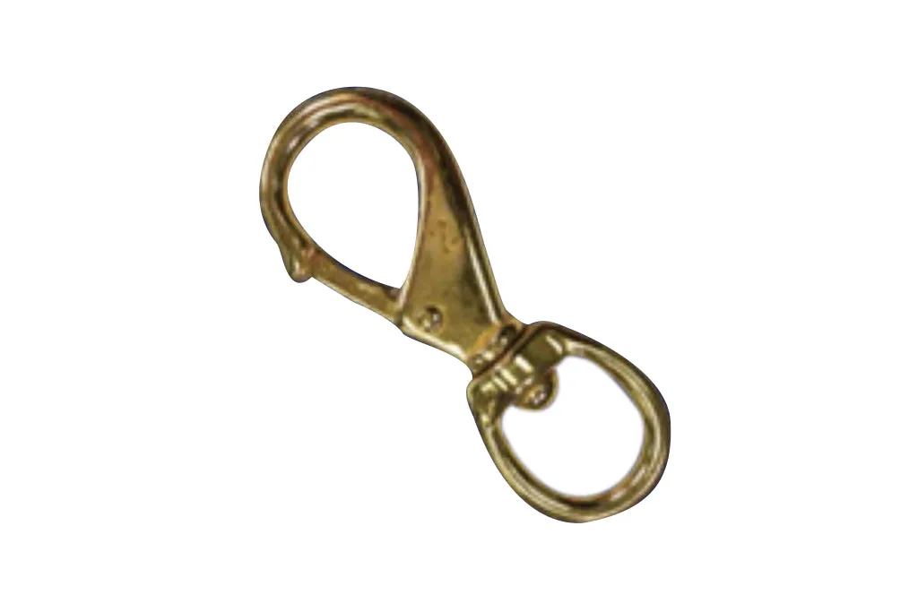 North Pacific Brass Eye Swivel Snaps