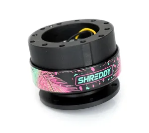 NRG Quick Release - Black Body/Black ring with Shreddy Collab Version 2 - DISCONTINUED