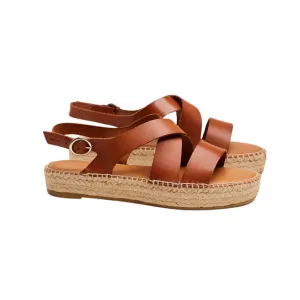 ODAJE Chantal espadrilles cognac women