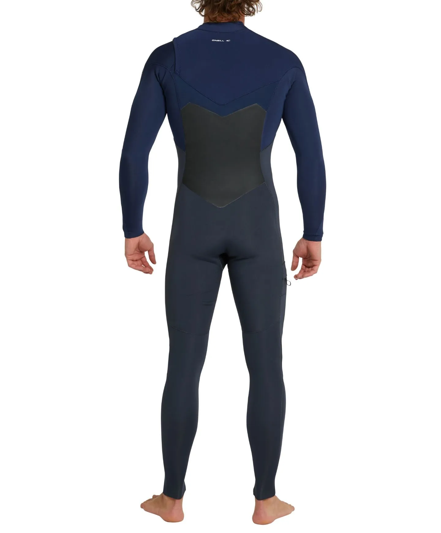 Oneill Defender Chest Zip 3/2 Full Steamer - Navy/Grey