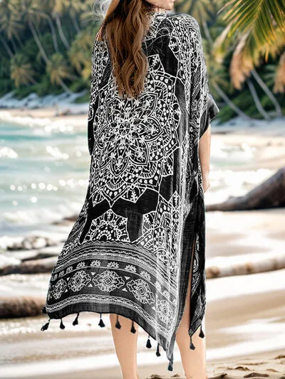 Open to the Beach Cardigan- 4 Colors (Sky Blue, Black, Brick, Teal)