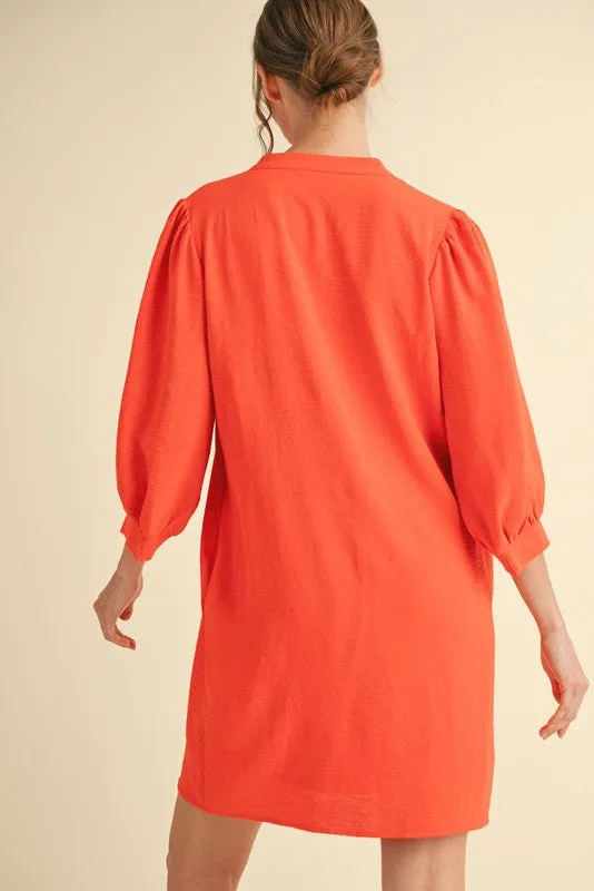 Orange Fab Dress