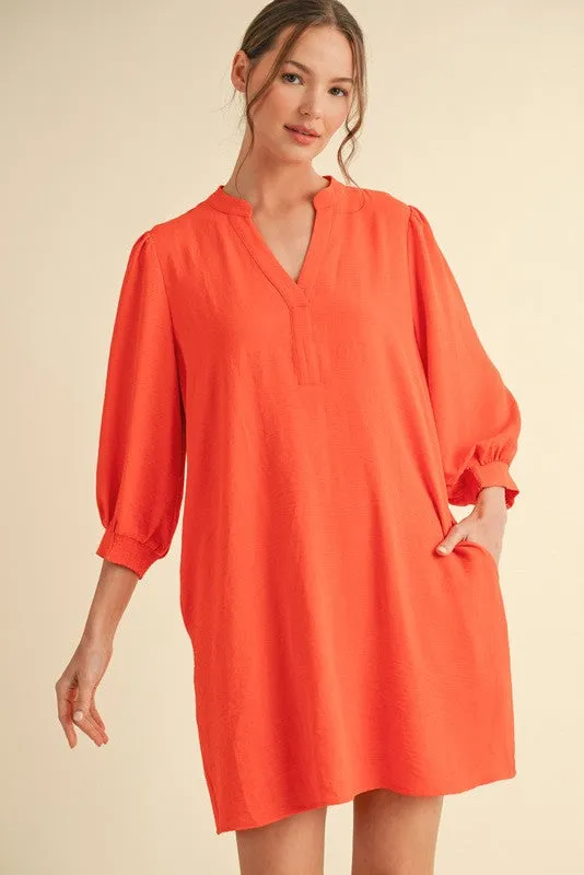 Orange Fab Dress