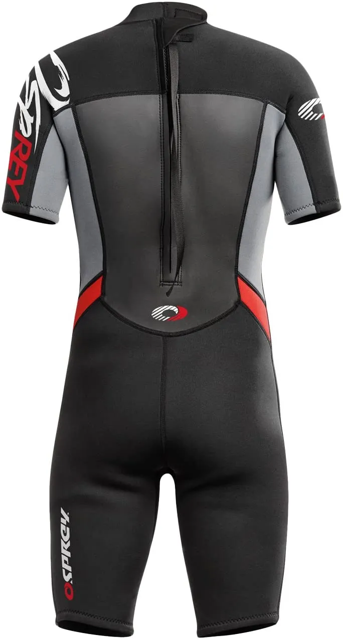 Osprey Origin Mens Shortie Wetsuit Red XS