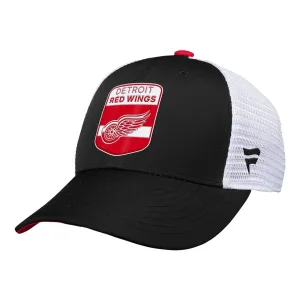 Outer Stuff NHL Draft Structured Trucker Youth Hat - Detroit Red Wings