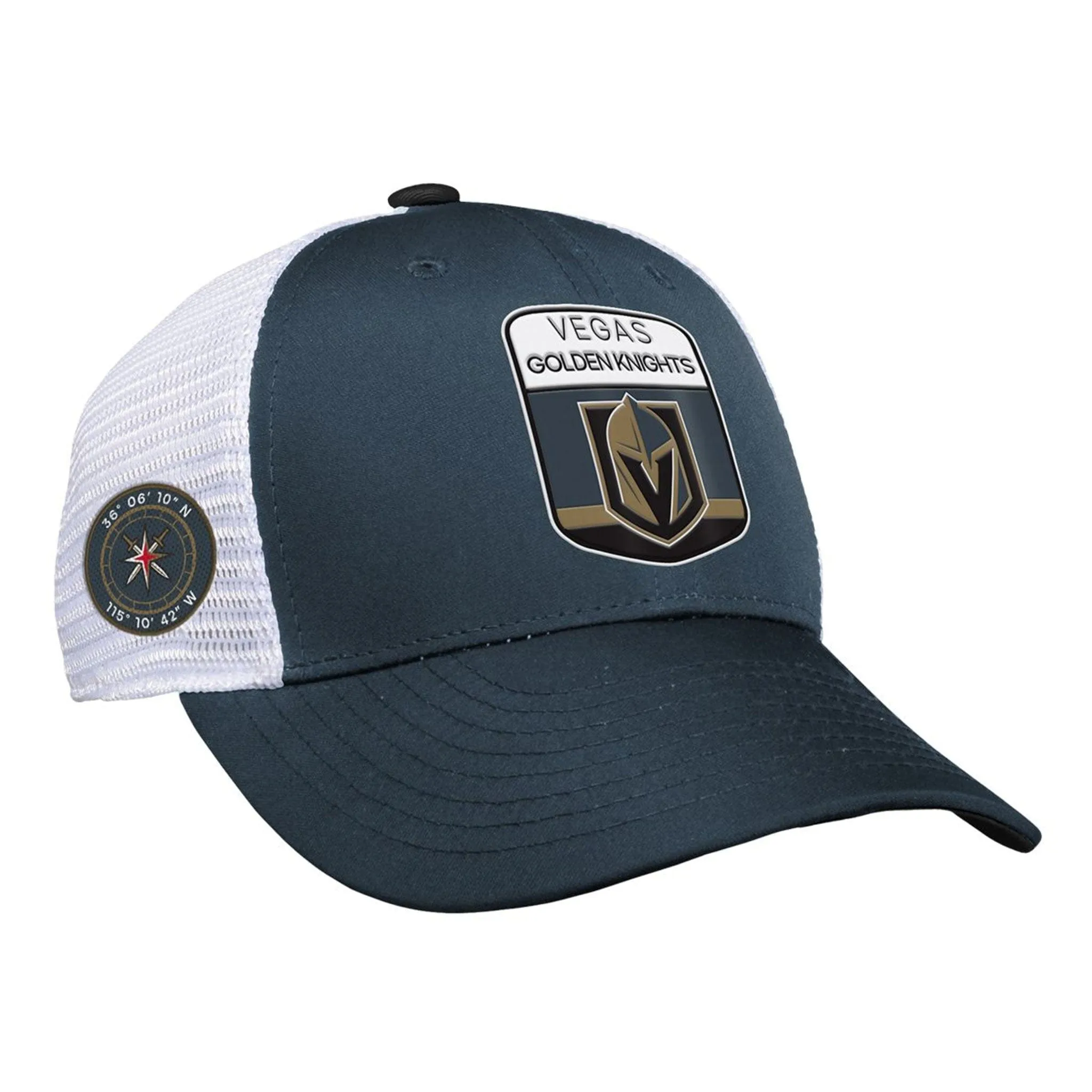 Outer Stuff NHL Draft Structured Trucker Youth Hat - Vegas Golden Knights
