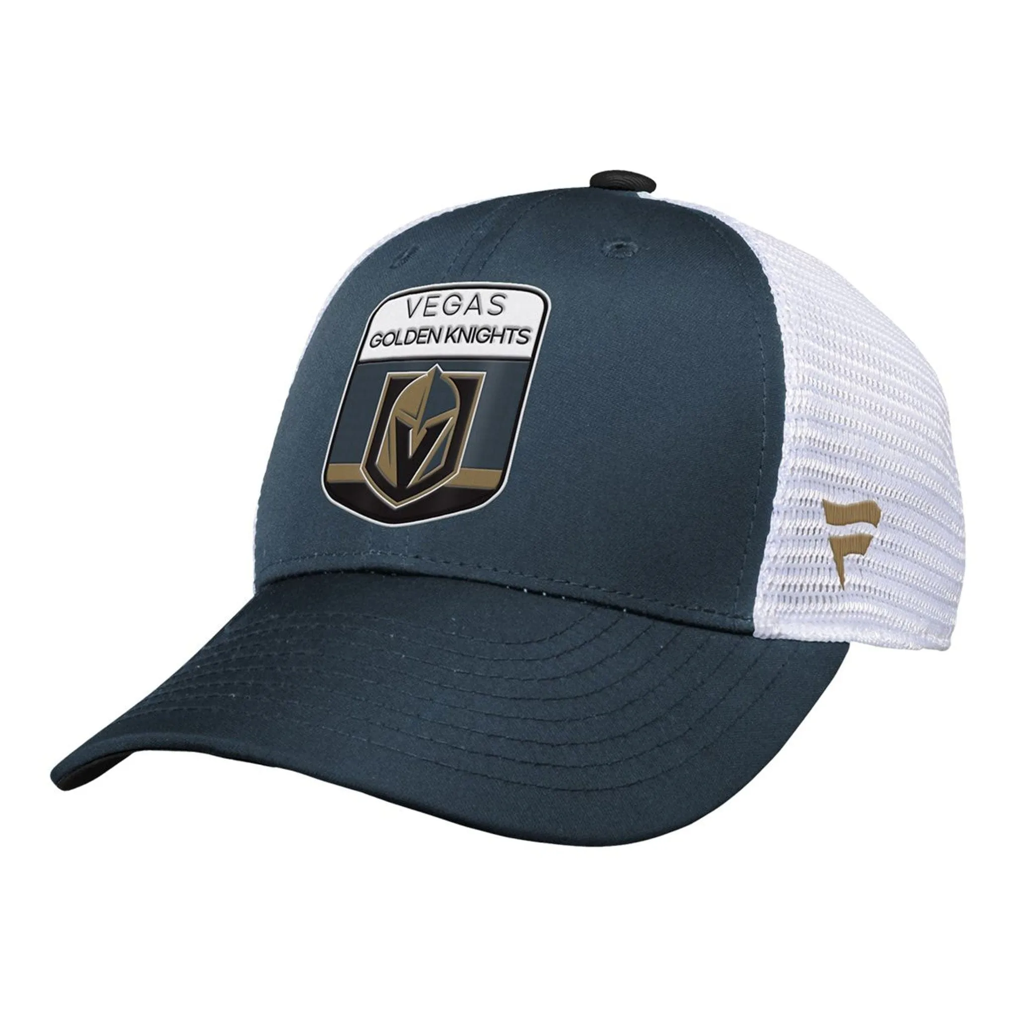 Outer Stuff NHL Draft Structured Trucker Youth Hat - Vegas Golden Knights