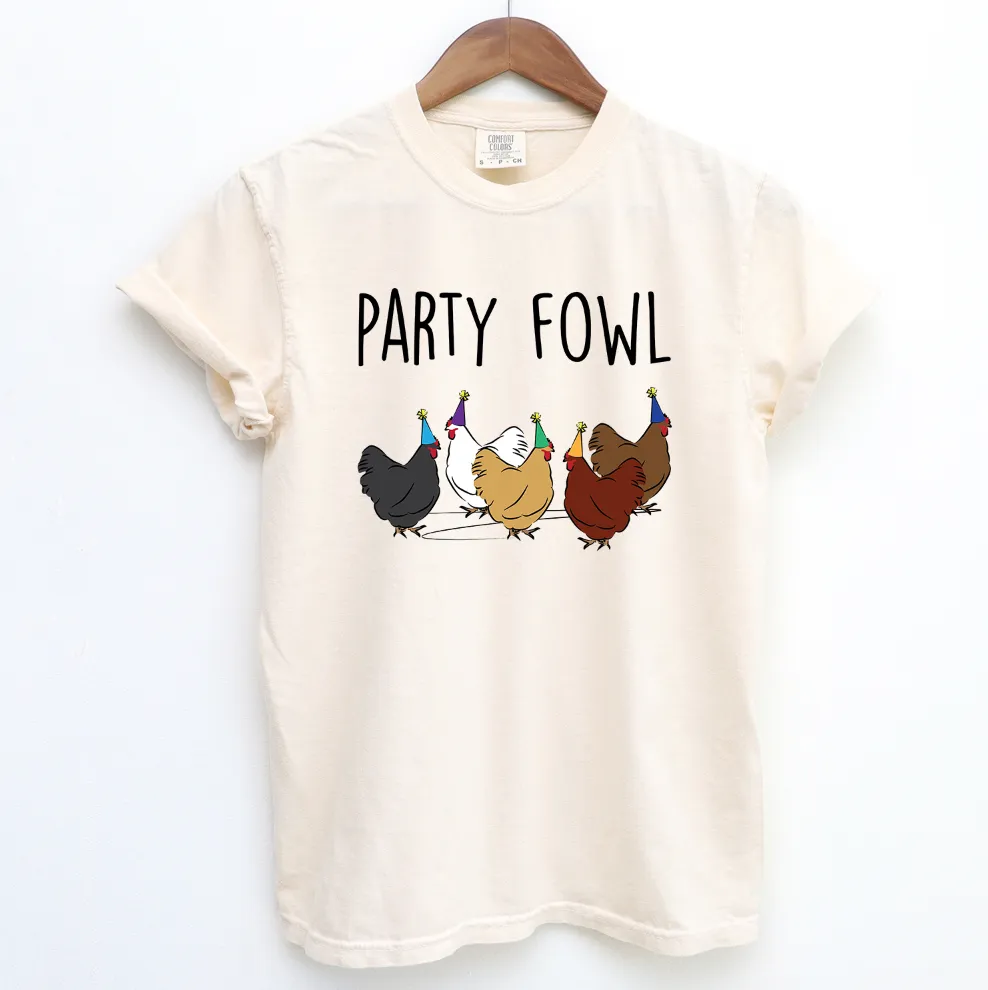 Party Fowl ComfortWash/ComfortColor T-Shirt (S-4XL) - Multiple Colors!