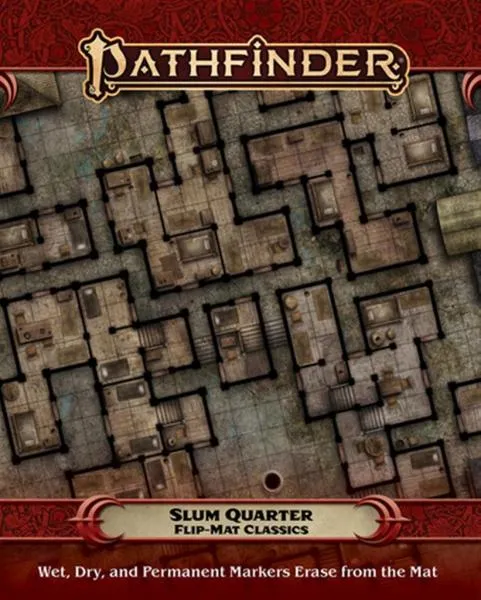 Pathfinder Flip-Mat Classics: Slum Quarter