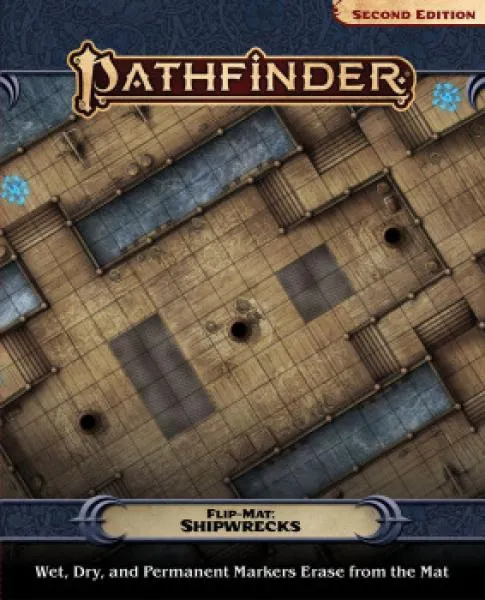 Pathfinder Flip-Mat: Shipwrecks
