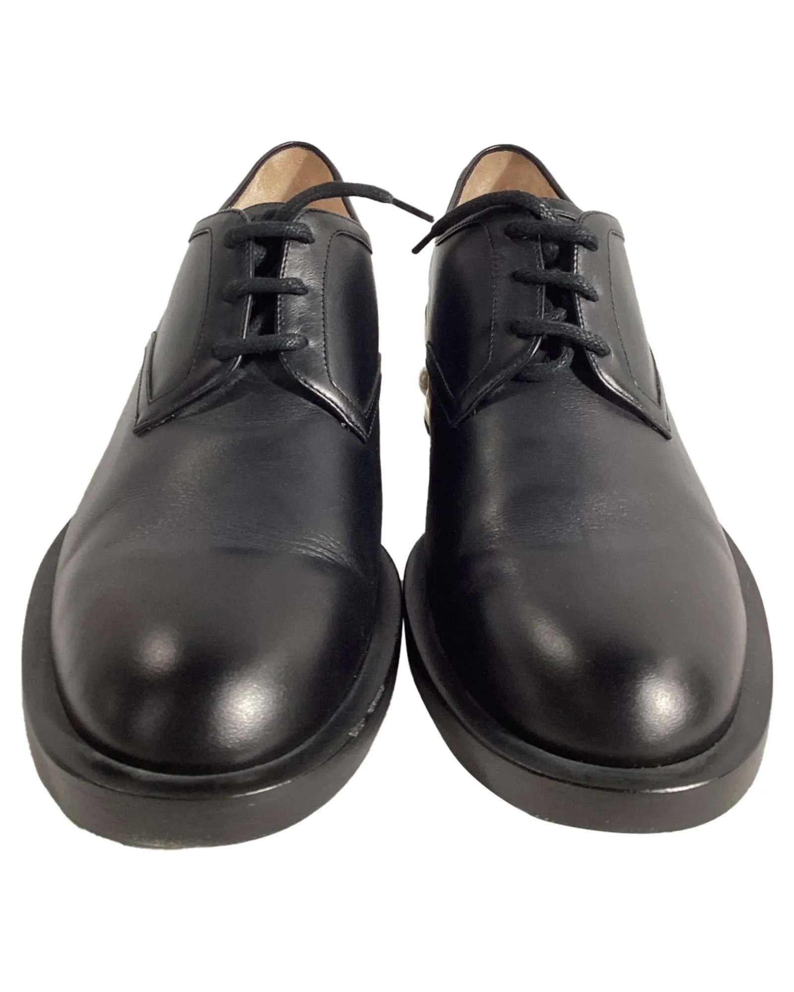 Pearl LaceUp Oxfords