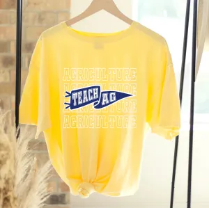 Pennant Teach Ag – Comfort Colors T-Shirt