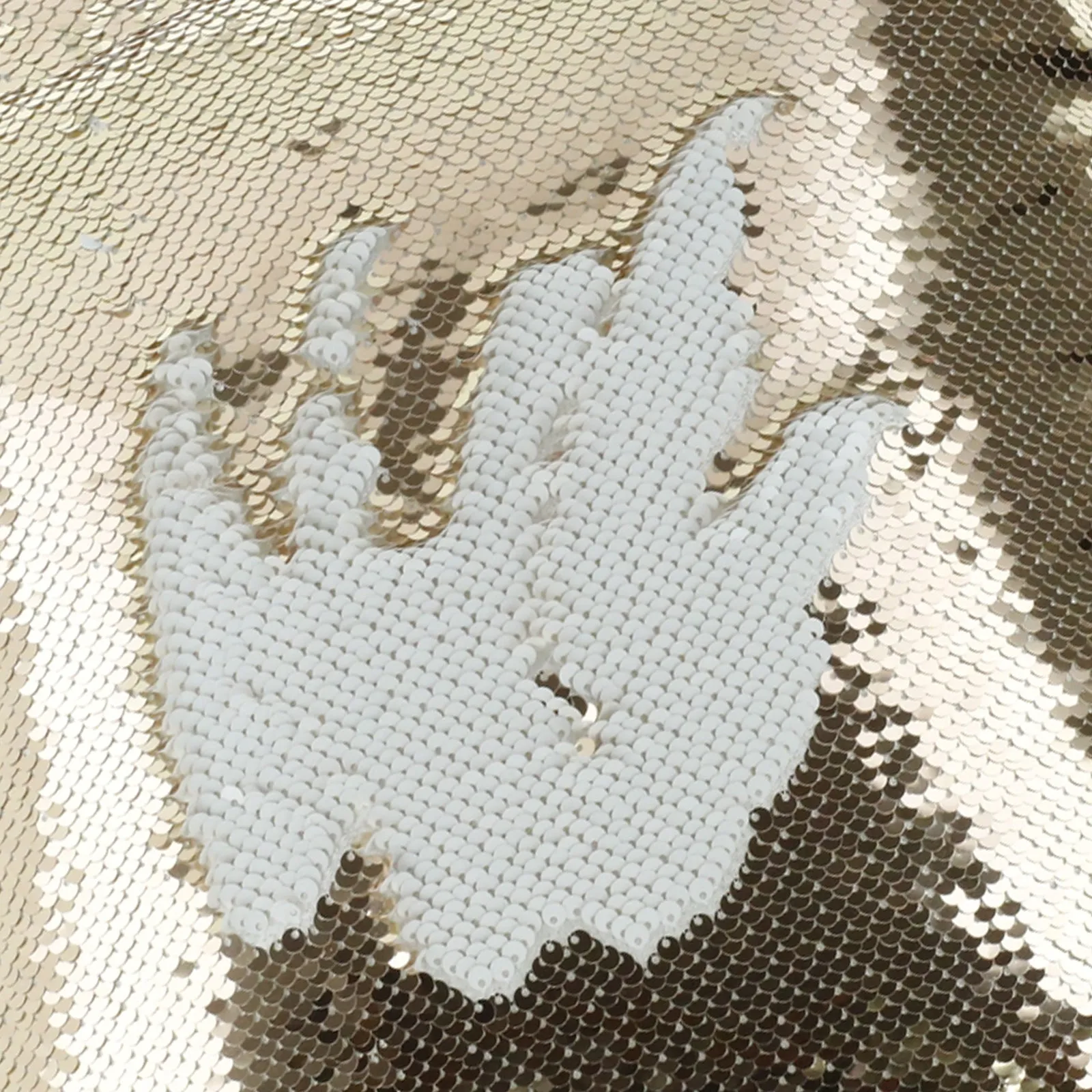 Personalised Sequin Cushion with Red squirrel Heart Wreaths and Cute Text