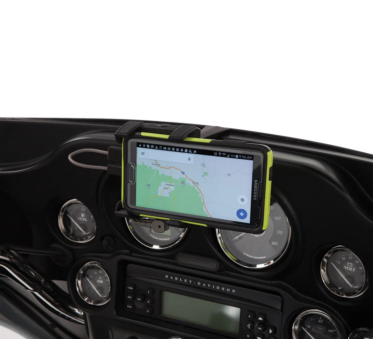 Premium Smartphone Holder w/ Charger, Fairing Mount '96-'13