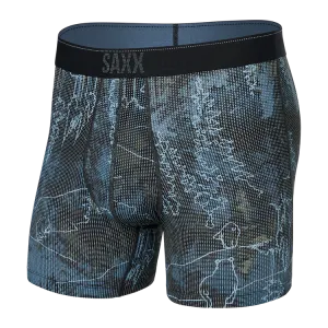 Quest Dry Mesh Boxer Brief - Smokey Mountains Multi
