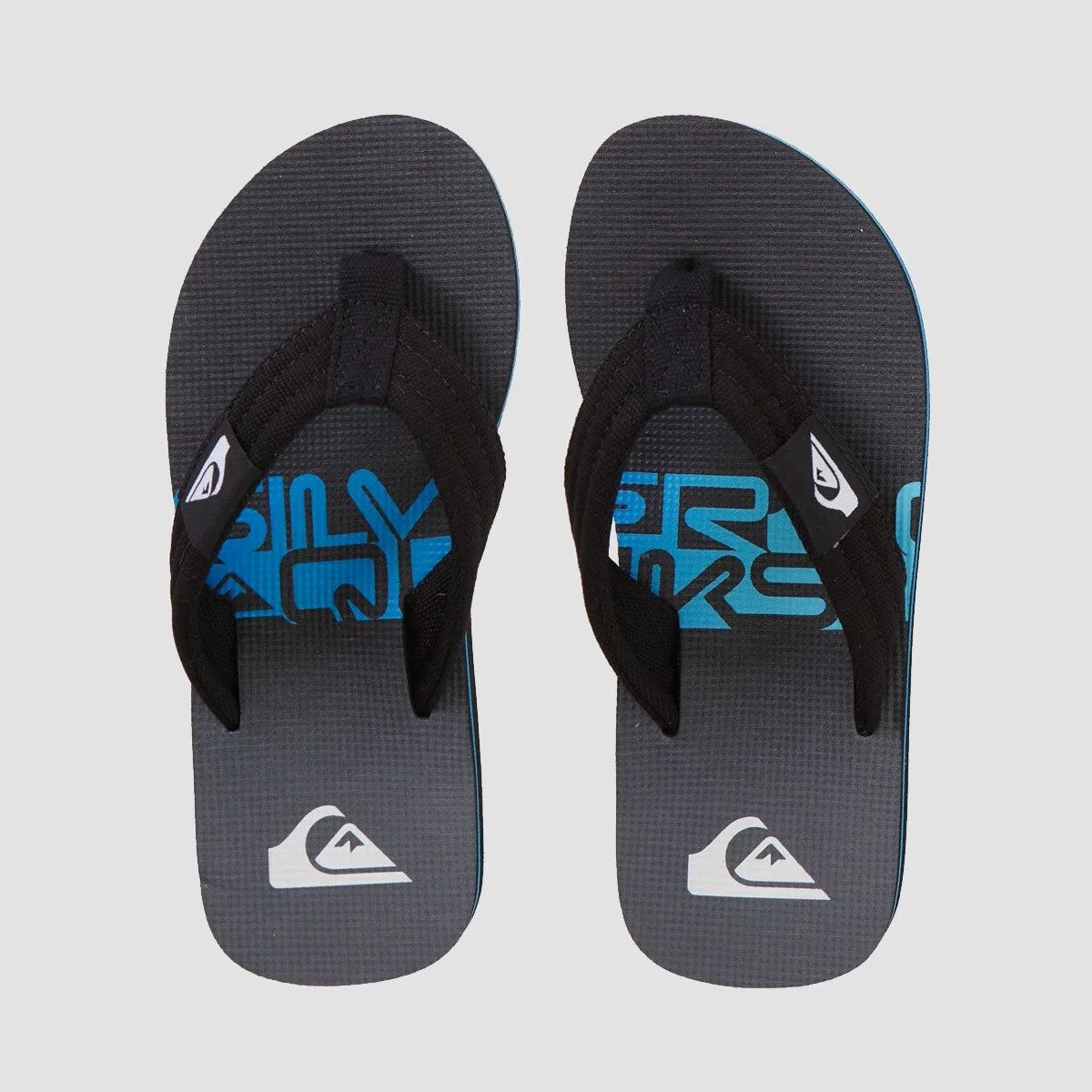 Quiksilver Molokai Layback Flip-Flops Black 2 - Kids