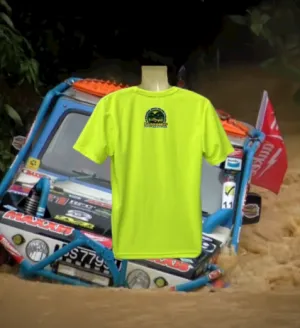 RAINFOREST CHALLENGE DRY FIT T-SHIRT - HI VISIBILITY YELLOW - RFC - M