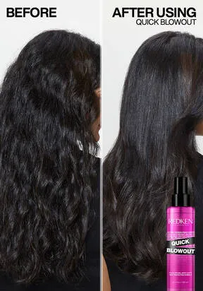 REDKEN - Quick Blowout Heat Protecting Blow dry Spray 4.2 oz