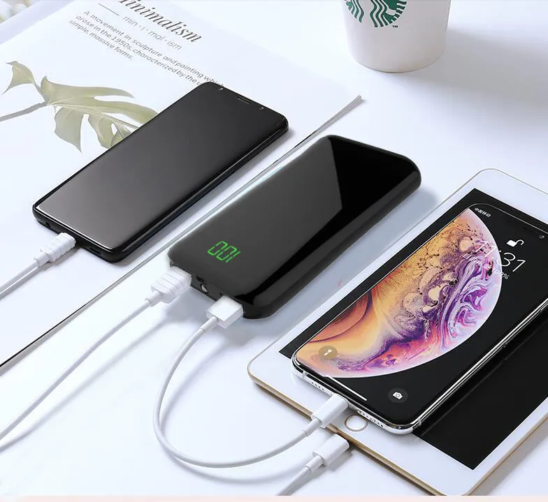 REF Power LCD Lightweight Digital Display Portable Battery Charger