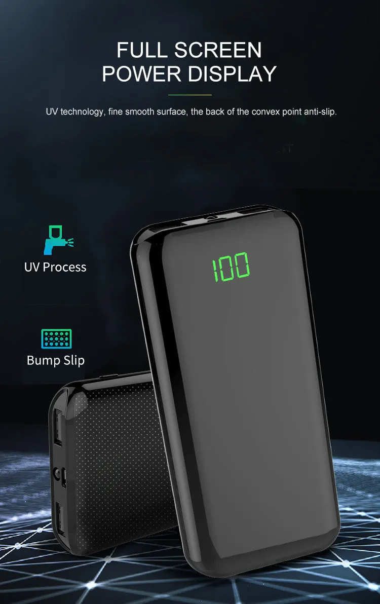 REF Power LCD Lightweight Digital Display Portable Battery Charger