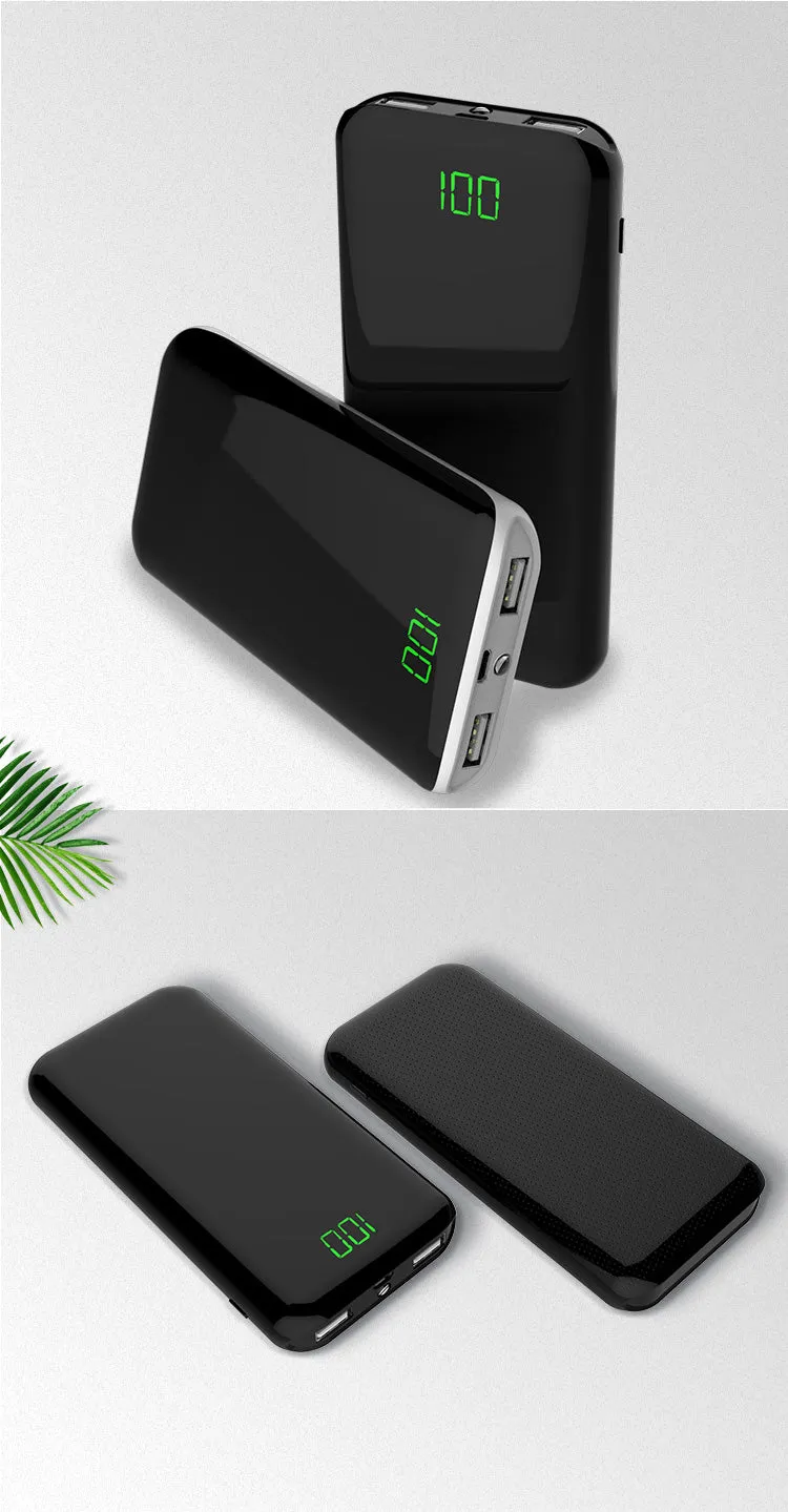 REF Power LCD Lightweight Digital Display Portable Battery Charger