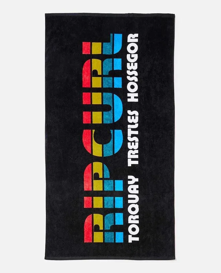 Rip Curl Towel Mixed Black
