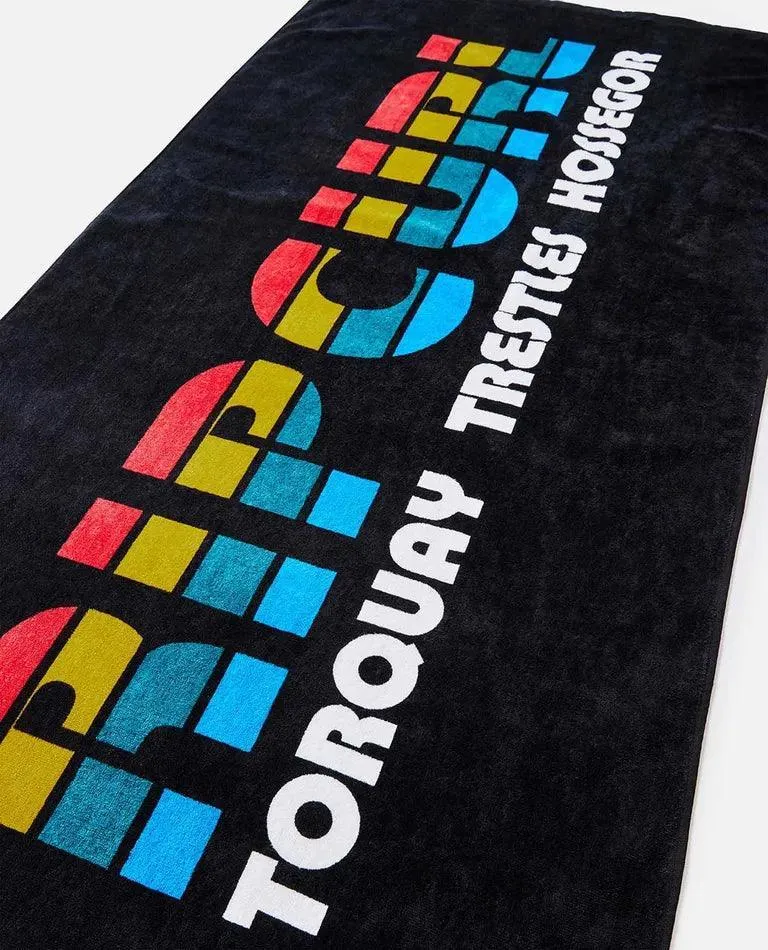Rip Curl Towel Mixed Black
