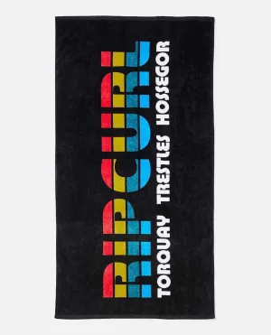 Rip Curl Towel Mixed Black